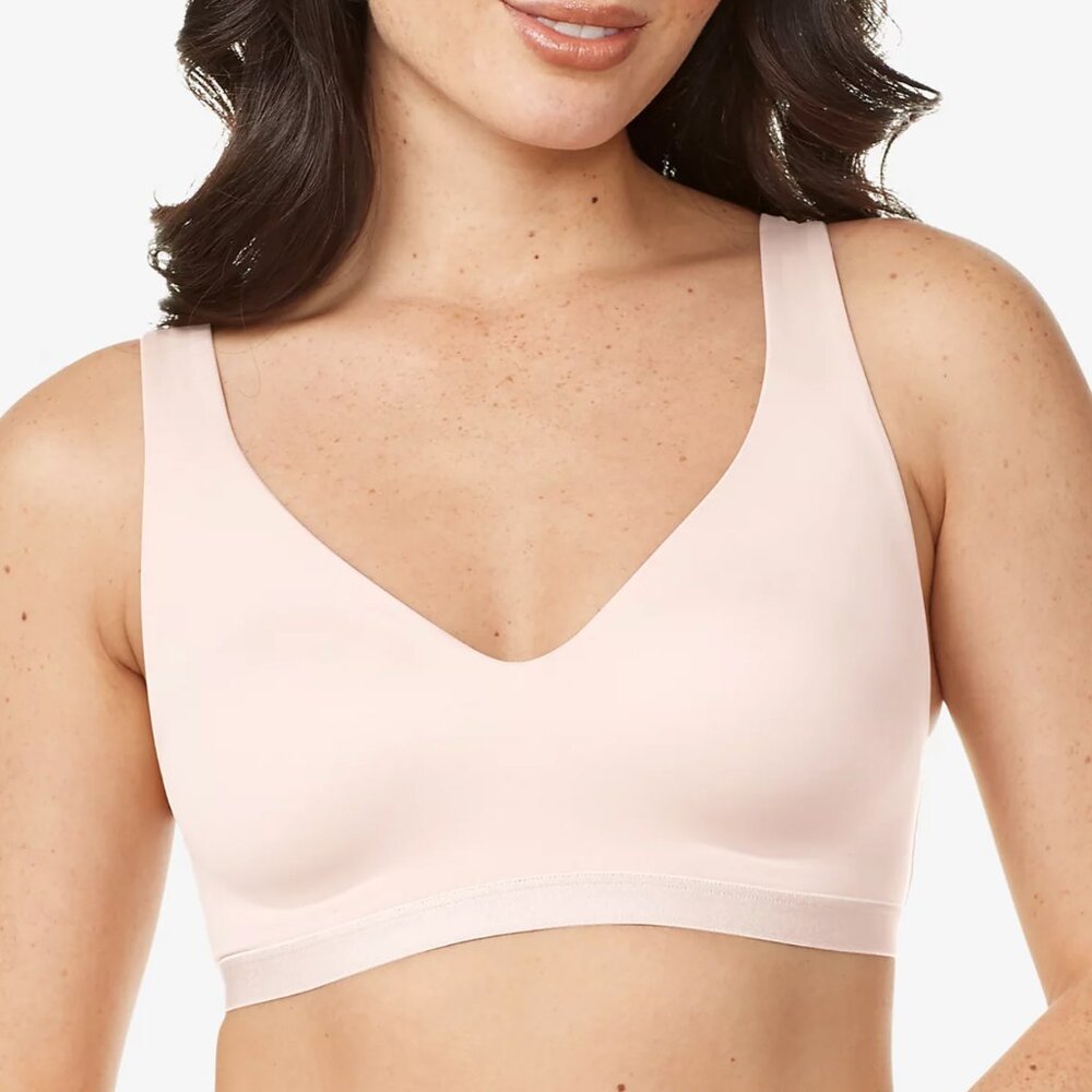 Warner's ROSEWATER Cloud 9 Smooth Comfort Contour WIreless Bra  RM1041A NEW